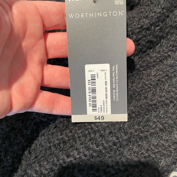 NWT black turtle neck sweater - Picture 6 of 6